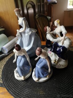 porcelánové sošky Dux - 2