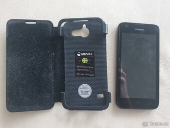 Kožené pouzdro na HUAWEI Ascend Y550 - 2
