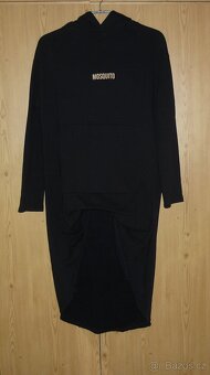 Černá dámská delší mikina Mosquito - 2