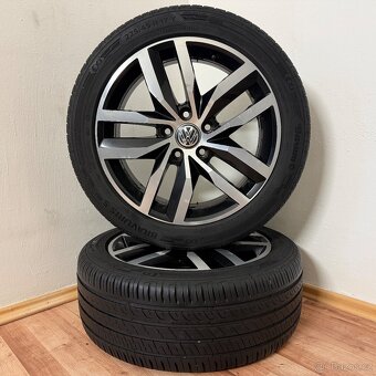 VW GOLF VII R 5x112 R17 ET49+LETNÍ 225/45R17 7mm - 2