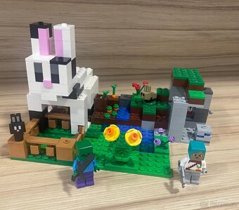 Lego Minecraft 21181 Králičí ranč - 2