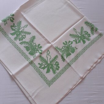 Vánoční ubrusy, retro ubrusy, prostírání, dečky - 2