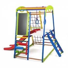 Prolézačka Žebřík Skluzavka Houpačka Hřiště Basic Plus 3 - 2