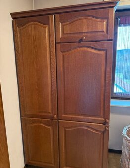 Menší klasická dubová kuchyně,5846 - 2