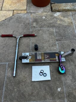 Freestyle koloběžka díly - 2