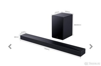 Soundbar TCL Q65H černý - 2