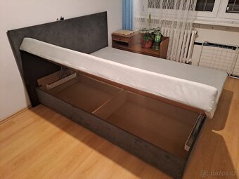 Manželská postel 160x200 s čelem - 2