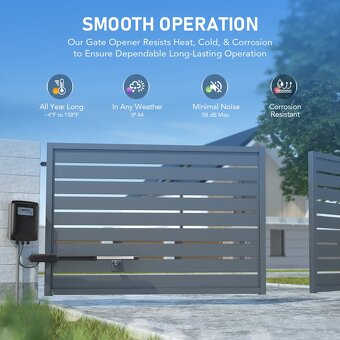 Otevírač brány jednokřídlový - 2