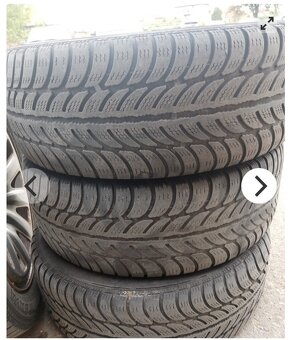 2. sady plechových diskū 5x 112, 16". Pneu 205/55 R16. - 2