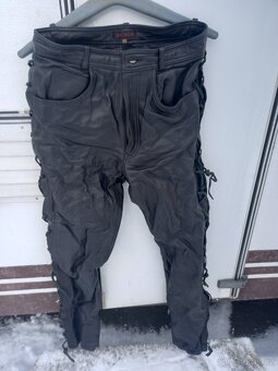 Kožené kalhoty Linus - 2