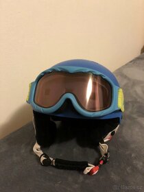 Pánská lyžařská helma s brýlemi - 2