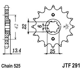 Řetězové kolečko JTF 291-16 - 2