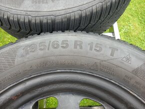 Zimní pneu s diskem 195/65/15 Continental - 2
