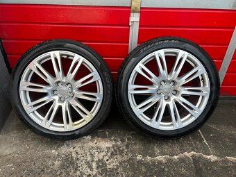 Original ALU kola Audi 20" 9J ET37 + zimní pneu 265/40/R20 - 2