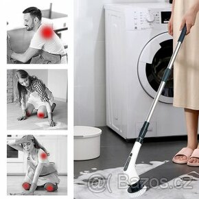 Elektrický odstředivý kartáč FARI s 7 vyměnitelnými hlavami - 2