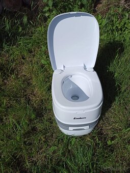 Přenosná kempingová toaleta, v záruce - 2