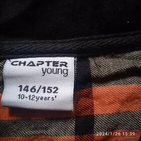 nová košile na zip velikost 146-152 - 2