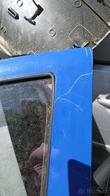 Škoda fabia 1 levé přední dveře modré - 2