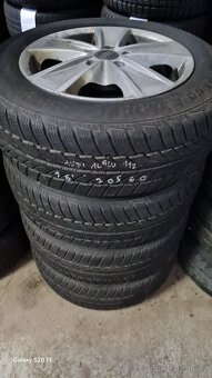 ORIG ALU AUDI A4,5X112 - 205/60/16 96H ET 42 ZIMNÍ Č - 24 - 2