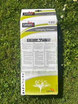 Kempingová sprcha Cattara 40l - černá - 2