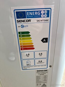 Mobilní klimatizace s WIFI - Sencor SAC MT7048C - 2