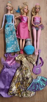 Panenky Frozen Elsa, s kytarou a baletka - 2