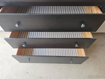 IKEA HEMNES komoda s 3 zásuvkami - 2