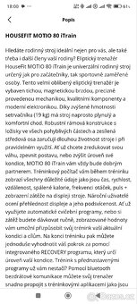 Profi eliptický trenažér HouseFit Motio 80i Train - 2