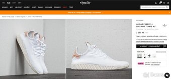 Adidas Pharrell Williams Tennis HU (bílé) - 2