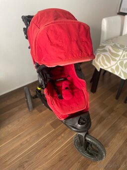 Sportovní kočárek Baby Jogger City Elite – červený - 2