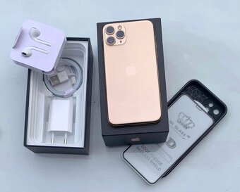 iPhone 11 Pro Max Gold BATERIE 100% TOP - 2