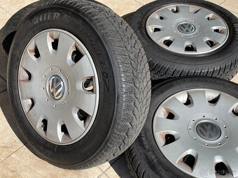 Zimní sada 5x112 6J et47 Volkswagen/Škoda 195/65 R15 - 2