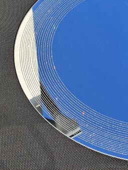 LUXUSNÍ ZRCADLO KRUH 50 cm (šxv) NOVÉ - třpytivé kruhy - 2