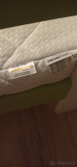 Dětská postel zeleno-bila - 2