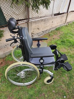 JAKO NOVÝ značkový KVALITNÍ invalidní vozík MEYRA - 2