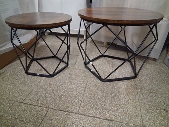 Stoly konferenční kulatý 2 kusy - 2