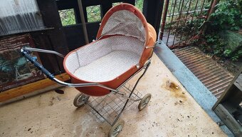 Dětský retro kočárek pro panenky - 2