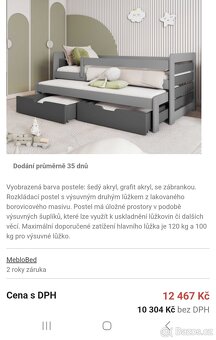 Dětská postel - 2