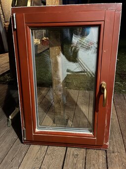 Drevene okno, 6597, trojsklo - 2