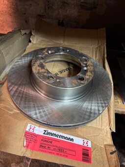 Brzdové kotouče přední Porsche Boxster - 2