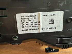 Ford Focus, C-MAX přístrojová deska - 2