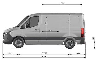 Mercedes Sprinter W906 L1H1 - 2