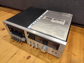 Japonský High End tape deck kazeťák DUAL C810 Cr DOLBY - 2