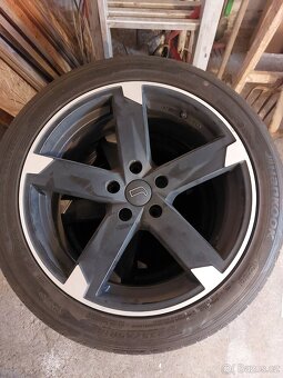 letní sada 18" disky 5×114,3 pneu 235/45/18 - 2