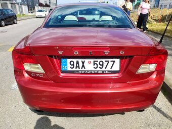 Volvo C70 cabrio 2.0 tdi automat 2010 Facelift model stav v - 2