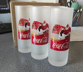 Coca cola vánoční skleničky - 2