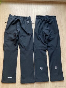 2x softshell kalhoty, vel 152 - 2