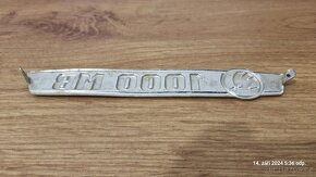 Originál původní znak / logo Škoda 1000 MB - 2