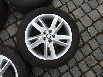 ALU KOLA + LETNÍ PNEU 205/55R17 SEAT 17" ŠKODA VW - 2