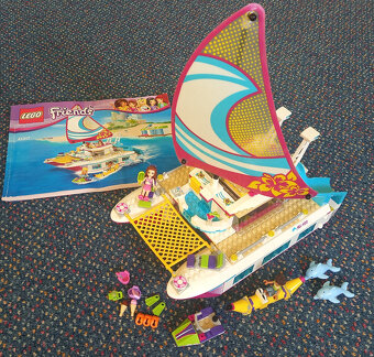 Lego Friends 41317 - Katamarán Sunshine - 2